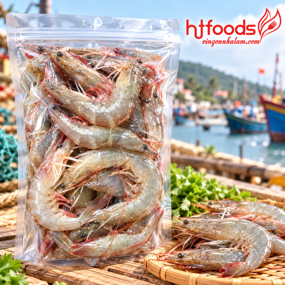 Tôm Thẻ (40 - 45 Con / Kg)