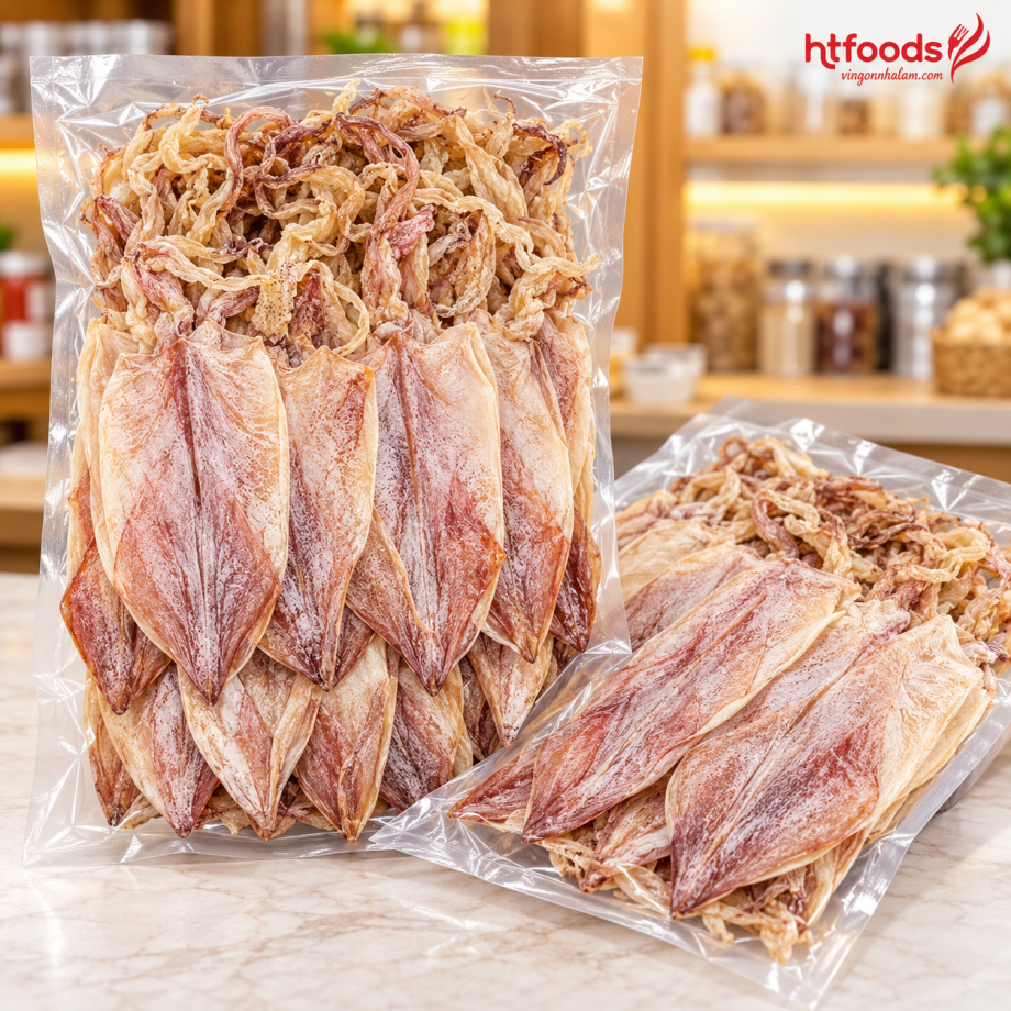 Khô Mực (60 -70 Con / Kg)